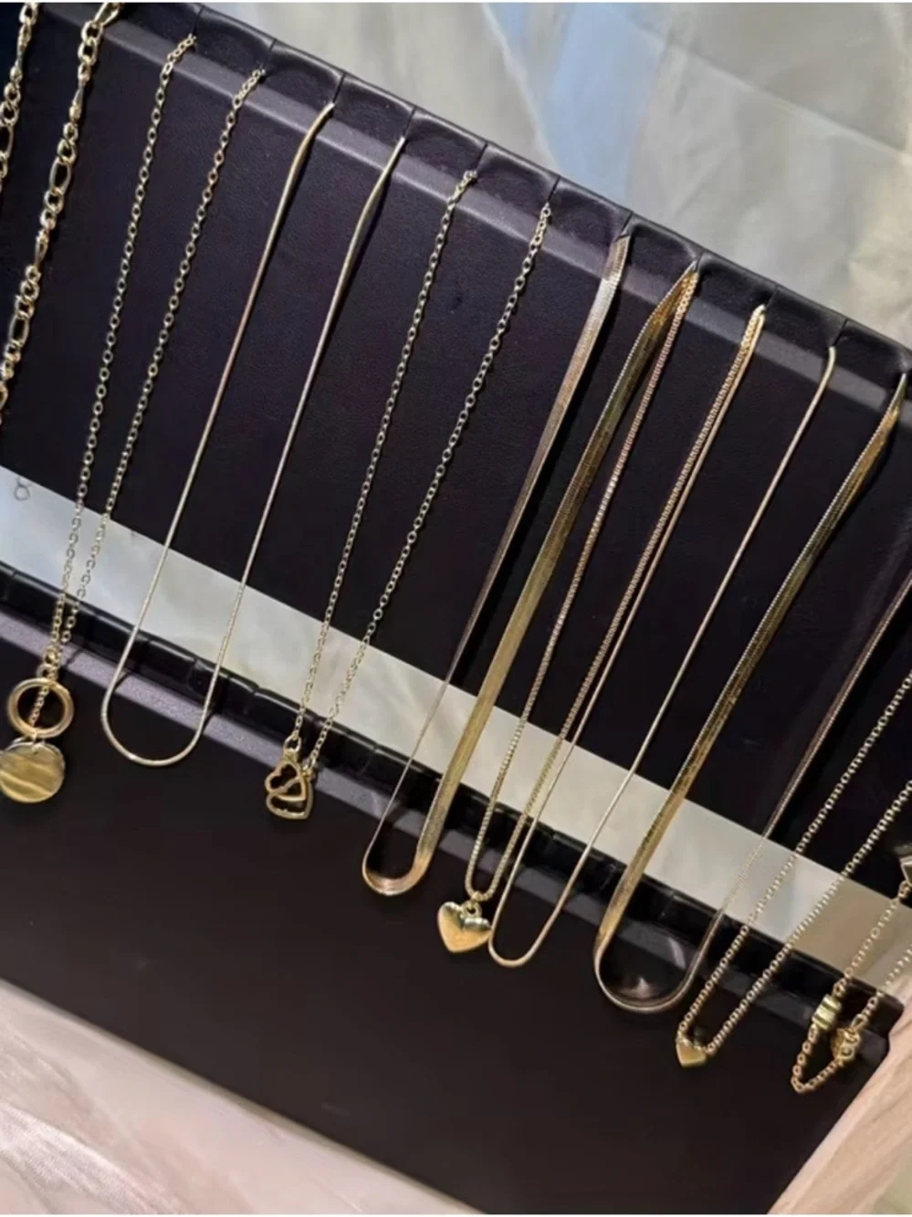 💓10 Piece 💓Layered Multiple Pendant Necklaces - Picture 3 of 9